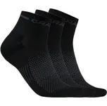 Craft Core Dry Mid 3p Sock 999000 Black černá 43-45 EU
