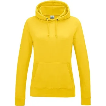 Dámská mikina Dámská klokánka s kapucí Just Hoods Barva: žlutá sluneční, Velikost: L JH001F