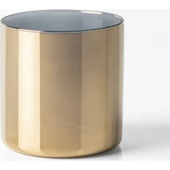 SKLENICE ZLATÁ KNINDUSTRIE VEL.M 8X8 CM 380 ML GOLD