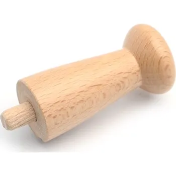 Věšák Věšák šatní dřevěný VSD5 surový BUK, pr. 30 mm