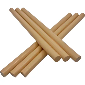 Průmyslové lepidlo BULDOK Tavné lepidlo barevné tyčinky krémová 11,5x200mm 5kg