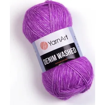 Příze YarnArt Denim Washed denim: Denim Washed 904 fialovo růžová +doprava zdarma při nákupu nad 1990 Kč+dárek zdarma