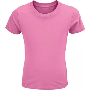 Sol's Dětské tričko Crusader z organické bavlny s přírodním enzymem 150 g/m Barva: Orchid Pink, Velikost: 10 let (130/140) L03580