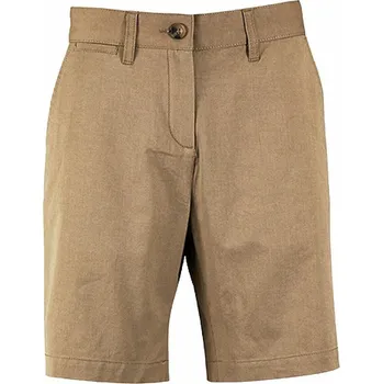 Dámské kraťasy Sol's Dámské plátěné bermudy Jasper se dvěma kapsami Barva: hnědá ořechová, Velikost: 44 L02762