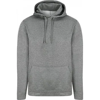 Pánská mikina Sportovní klokanka Just Hoods se 3-dílnou kapucí Barva: šedá melír, Velikost: L JH006