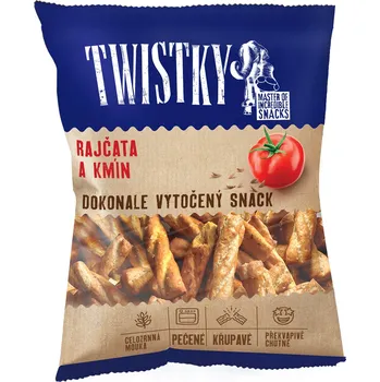 Slaná pochutina Perfetti Van Melle Twistky 160 g