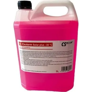 Náplň do chladiče a ostřikovače CLASSIC OIL CS EKOTERM SOLAR PLUS -30°C teplonosná nemrznoucí kapalina, 5l, růžová