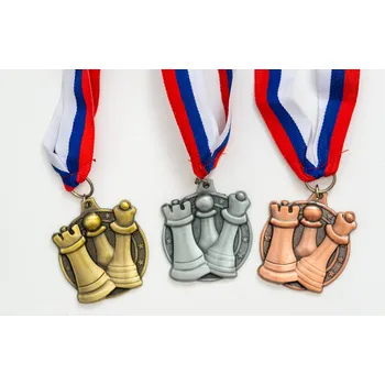 Šachy Sada medaile figurky