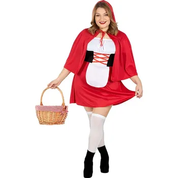 Karnevalový kostým Funiglobal - Kostým Červená Karkulka extra velký - XL