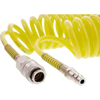 Příslušenství ke kompresoru CARMOTION (POLAND) | Spirálová vzduchová hadice 5x8mm, L-15 m, 63822