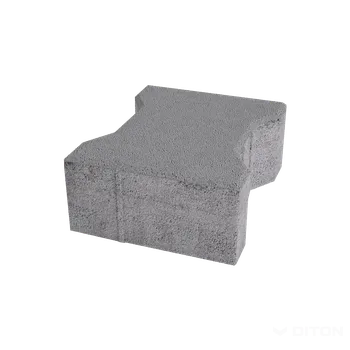 Venkovní dlažba DITON Dlažba ÍČKO Velikost: 20 × 16,5 × 10, Varianta: Íčko 10 pro stroj přírodní, Povrch: standard