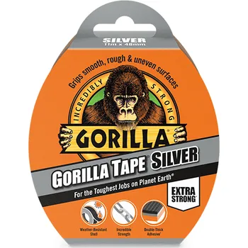 Gorilla Glue Gorilla Tape 48mm x 11m, lepicí páska stříbrná