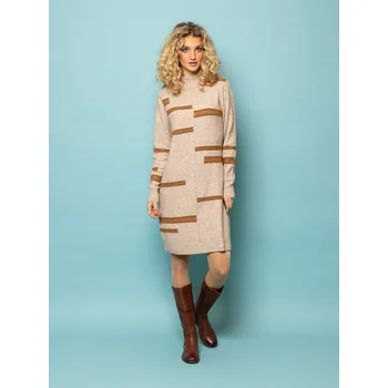 Dámské šaty Dámské šaty HEAVY TOOLS HILD Barva: caramel, Velikost: S