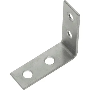 Tesařské kování Úhelník 802, 40 x 40 mm, zinkovaný
