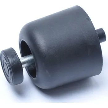 Nábytkové kování Kluzák H44 mm černý plast