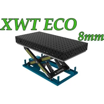 Svářečka GPPH Svařovací stůl XWT ECO (8mm) s hydraulickým systémem - 2000x1000mm - díry 16mm, spon diagonála