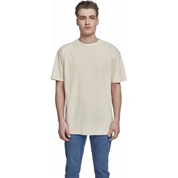 Pánské tričko Pánské oversize tričko Urban Classics 180 g/m Barva: Písková, Velikost: S