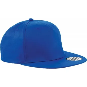 Kšiltovka Beechfield 5-panelová snapback raperská čepice s rovným kšiltem Barva: Modrá výrazná CB610