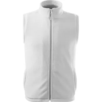 RIMECK Fleecová unisex vesta Next s antipillingovou úpravou Barva: Bílá, Velikost: 4XL