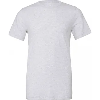 Pánská móda Bella+Canvas Unisex tričko trojsměsové pro melírový efekt Barva: bílá melír, Velikost: S CV3413