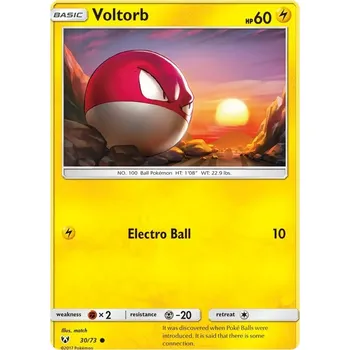 Sběratelská karetní hra Voltorb 030/073 - Shining Legends Typ karty: Non-Holo