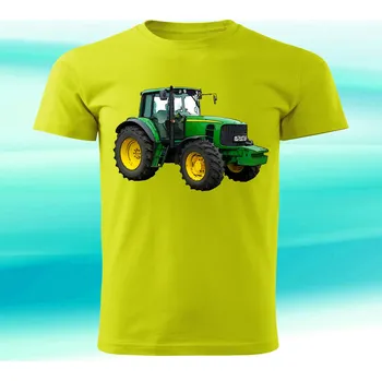 Chlapecké tričko tričko s traktorem John Deere 6930 146 (traktorové tričko)