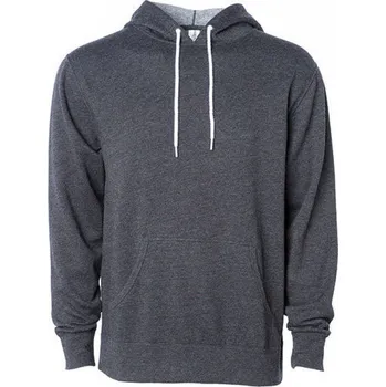 Pánská mikina Lehká měkká pánská mikina klokanka Independent Barva: šedá uhlová melír, Velikost: 3XL NP306