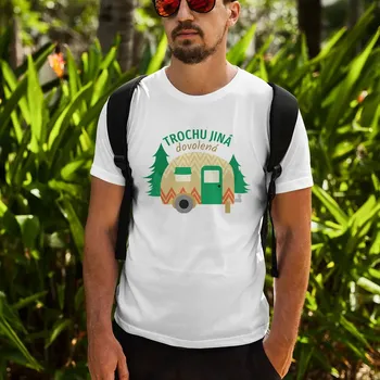 Žertovný předmět Trochu jiná dovolená - pánské tričko s potiskem