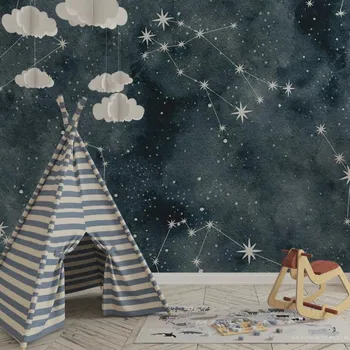 Tapeta YokoDesign Tapeta do dětského pokoje Souhvězdí Výška tapety: 300 cm