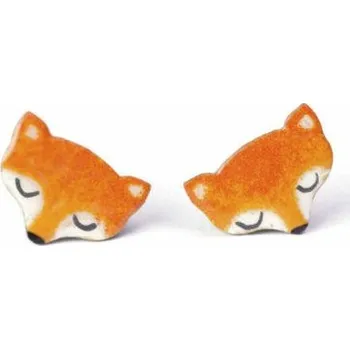 Náušnice Náušnice puzety liščí hlavy - Parada 0000936