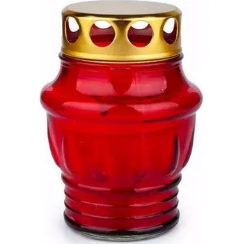 Svíčka Svíčka hřbitovní Provence, červená, 24 hodin