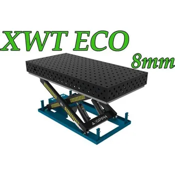 Svářečka GPPH Svařovací stůl XWT ECO (8mm) s hydraulickým systémem - 1500x1480mm - díry 28mm, spon 100x100mm
