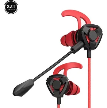 Sluchátka Herní sluchátka s mikrofonem - Červená