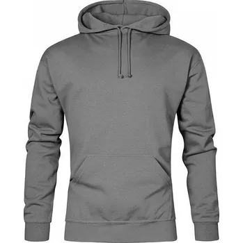 Pánská mikina Pánská klokanka Promodoro 80% bavlny Barva: šedá světlá, Velikost: 4XL E2180