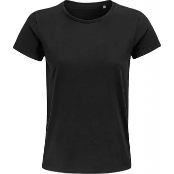 Dámské tričko Sol's Dámské organické tričko Pioneer bez postranních švů Barva: Černá, Velikost: XL L03579