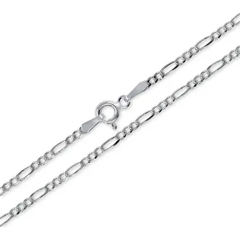 Náramek Soliter Stříbrný náramek Figaro 19 cm 461 086 00165 04 + 2 měsíce na vrácení zboží