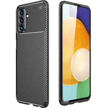 Kryt Samsung Galaxy A13 5G Armored Shockproof Carbon Fiber černý