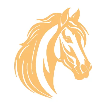 Samolepící dekorace SAMOLEPKA Kůň 102 pravá hlava (08 - béžová) NA AUTO, NÁLEPKA, FÓLIE, POLEP, TUNING, VLASTNÍ TEXT, TISK, AUTOSAMOLEPKY.cz, POLEPY, OBRÁZEK, LOGO, SAMOLEPKY