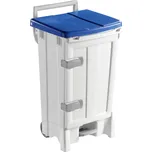 TTS Italy Odpadkový koš Open-Up 90l Barva: modrá, Rozdělovník: ano 2x45l