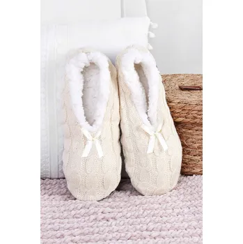 Dámské ponožky Emi Ross Béžové baleríny EJ-2303LT.BE Velikost: 35-38