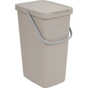 Odpadkový koš Koš odpadkový SYSTEMA Q COLLECT světle hnědý 20 l