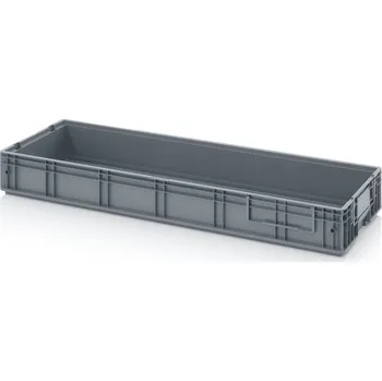 paleta Maxi KLT přepravka 120 x 40 x 14,7 cm - Stříbrošedá - Stříbrošedá - materiál: PP - KLT 12415-7001