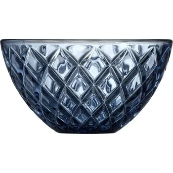 Sada 4 skleněných misek Sorrento 12 cm, modré - LYNGBY GLAS (Sada misek 4 ks, modré - LYNGBY GLAS)