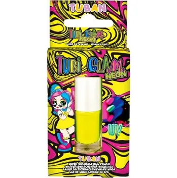 Lak na nehty Tuban Neon lak na nehty - žlutý