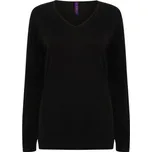 Henbury Dámský lehký svetr do V H721 Black L