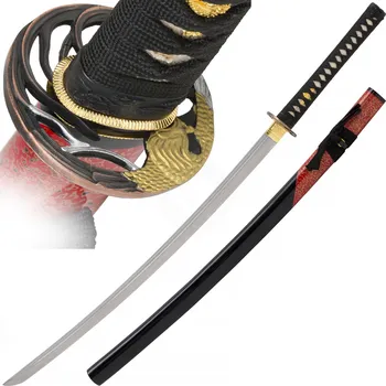 Replika zbraně John Lee Ostrá katana Kujaku, funkční samurajský meč