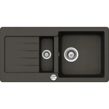 Granitový dřez SCHOCK kuchyňský dřez TYPOS D-150 S Barva (Cristalite): Asphalt (GAS 43), Instalace: Na desku