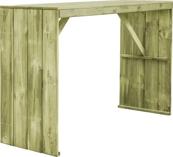 Zahradní stůl Barový stůl z impregnované borovice 170 x 60 x 110 cm
