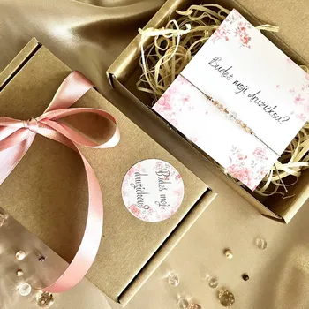 Náramek Dárkové balení s náramkem Budeš mojí družičkou?