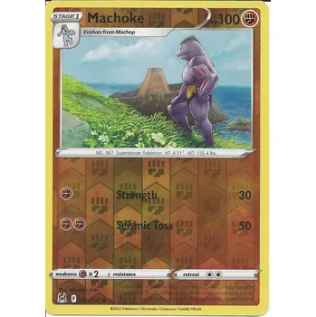 Sběratelská karetní hra Pokémon karta Machoke 087/196 Reverse Holo - Lost Origin
